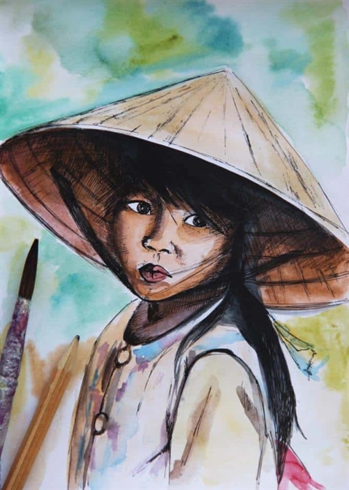 Russian artist inspired by Viet Nam